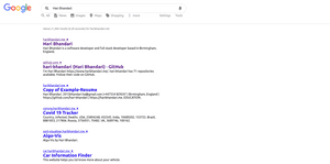 Hari Bhandari- Google Clone