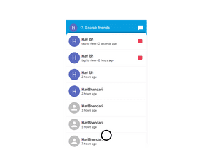Hari Bhandari- Snapchat Clone